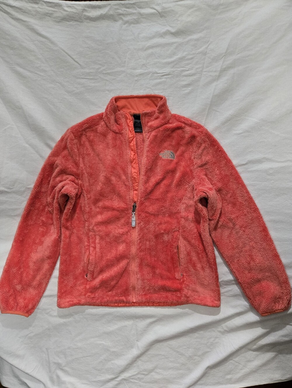 The North Face Womens Large Coral Plush Fleece Jacket